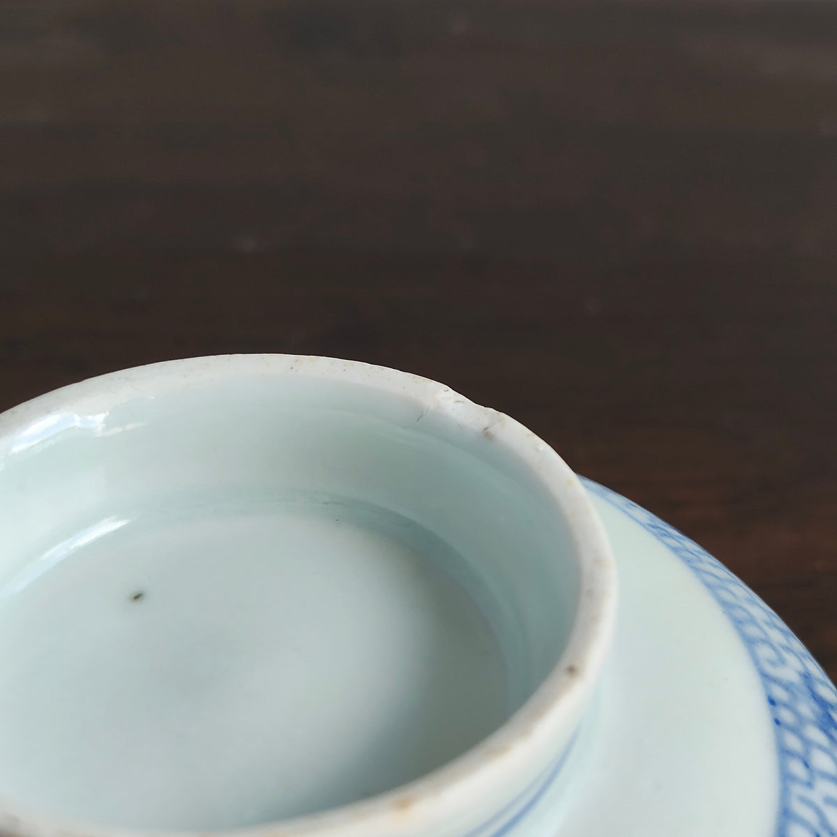 江戸古伊万里 花唐草 菓子碗 6客