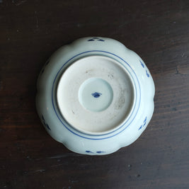 伊万里 染付 楼閣山水図 蕎麦皿 5客組